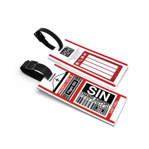 Luggage tag packshot - BAGTAG DESIGN-« for LS Travel Retail Asia Pacific - Singapore
