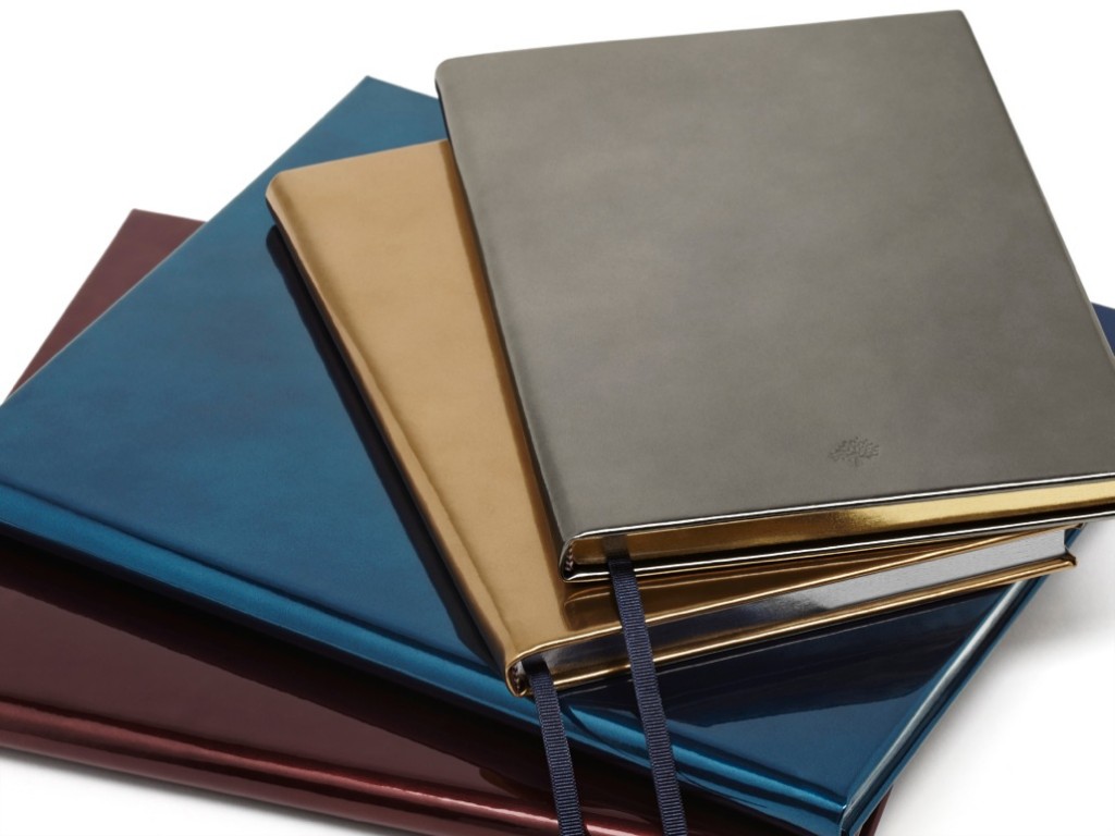 Metallics for the Festive Season Notebooks A5 £98 Quarto Notebooks £125