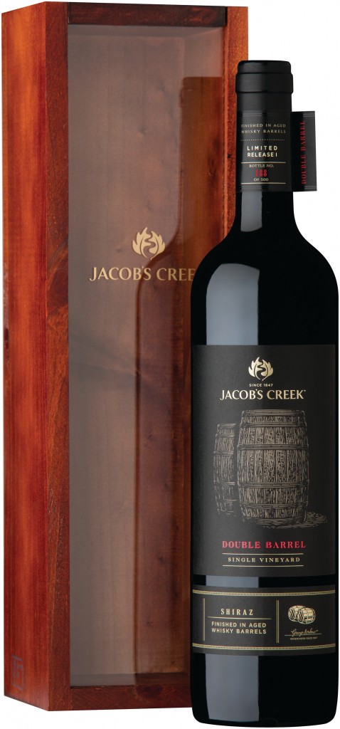Jacob's Creek Double Barrel Shiraz_packshot and box