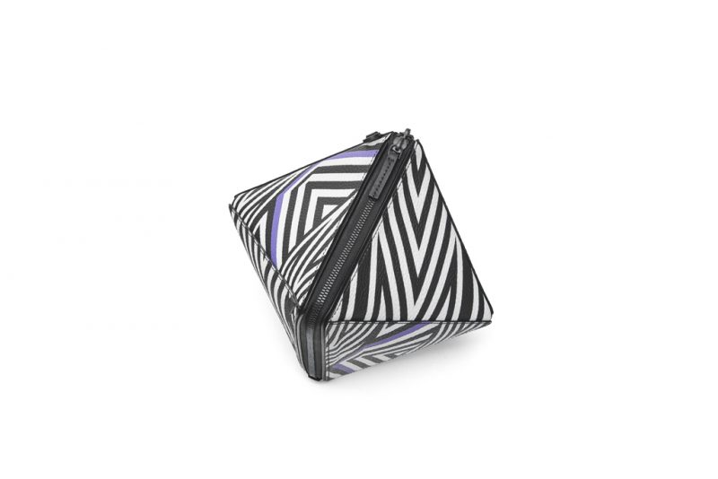 The transforming diamond clutch by MCM x Tobias Rehberger