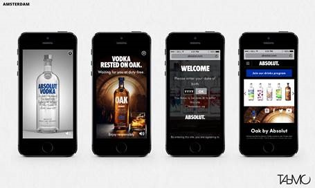 Oak by Absolut mobile campaign