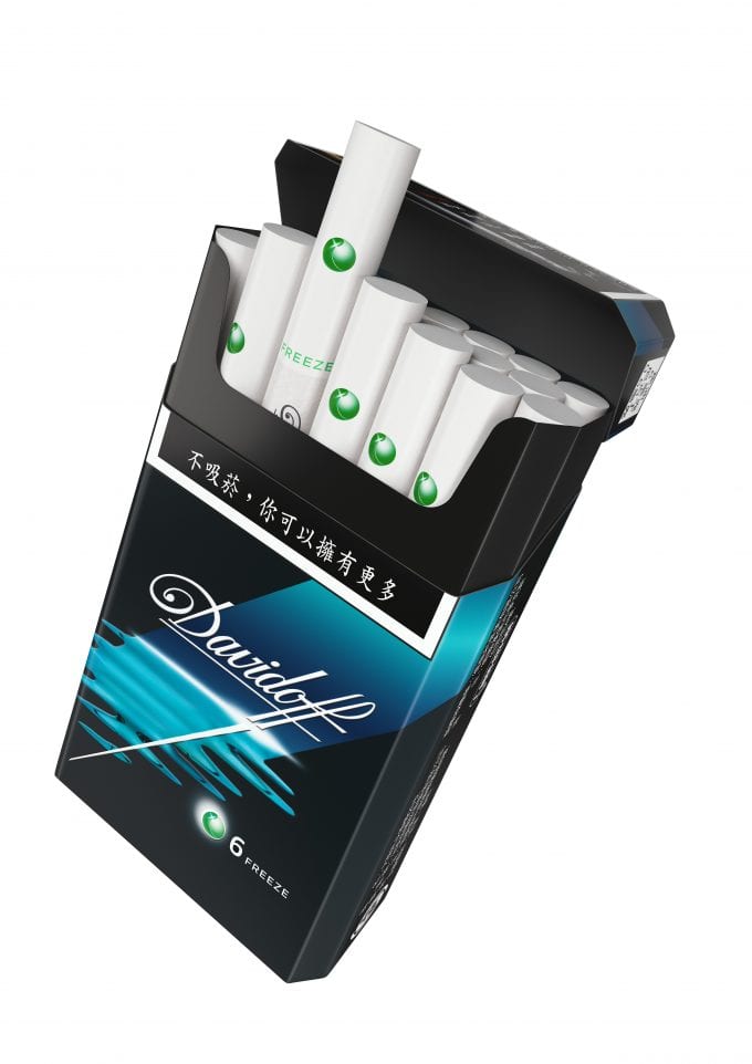 davidoff duty cigarettes mode hunter taiwan tagged freeze launch asia