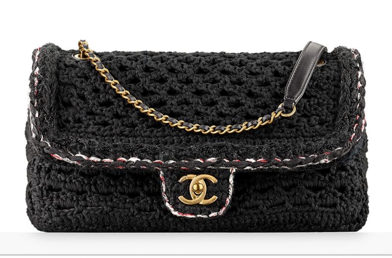 chanel-crochet-flap-bag-black-5300