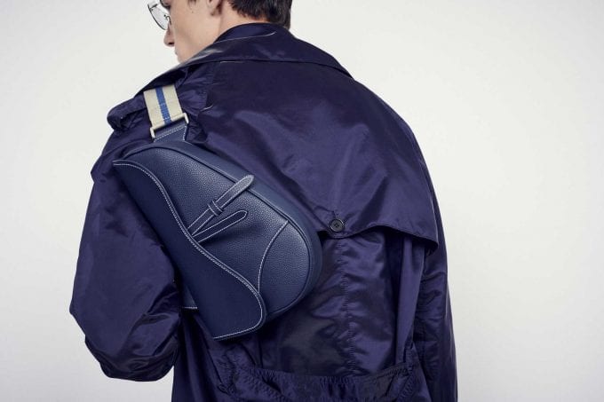 Worth Flying For... Dior unveils the first men&#39;s version of its iconic Saddle bag - Duty Free ...