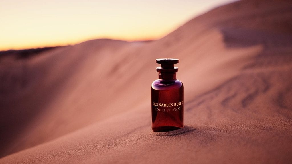 Louis Vuitton reveals new oriental fragrance - Les Sables Roses - Duty Free  Hunter