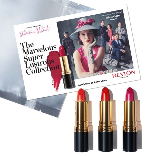 Revlon unveils new lipstick collection inspired by ‘The Marvelous Mrs. Maisel’