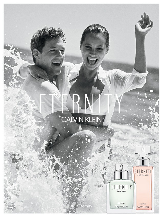 Christy Turlington returns to front new ETERNITY CALVIN KLEIN campaign