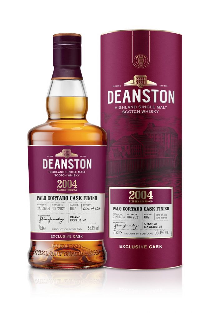 Limited Edition Deanston scotch whisky launches exclusively with Lotte Duty Free at Singapore Changi