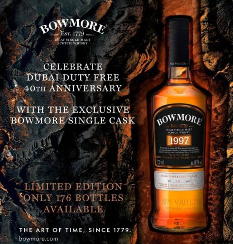 BOWMORE marks Dubai Duty Free’s 40th Anniversary with Single Cask ...