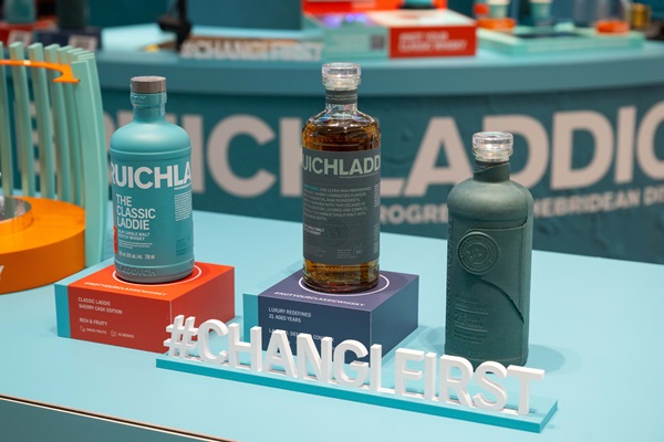 Bruichladdich unveils debut duty-free exclusive whiskies at