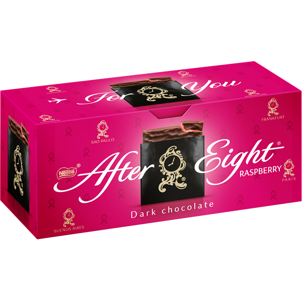 AFTER EIGHT introduces Caramel, Orange and Raspberry flavours
