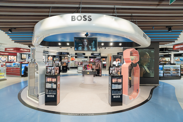 New BOSS Bottled Beyond scents reach airports across the Americas