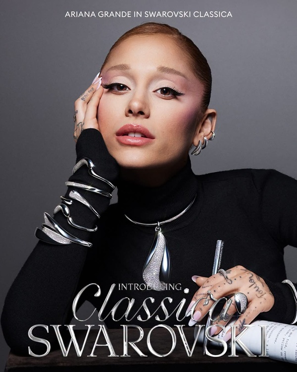 SWAROVSKI launches Classica collection with Ariana Grande