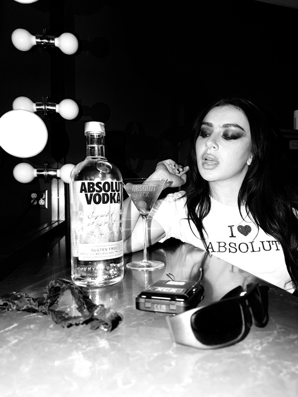 ABSOLUT has partnered with Charli xcx - get ready for some chaos...