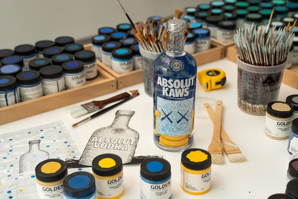 ABSOLUT VODKA unveils KAWS Artist Edition bottle XX